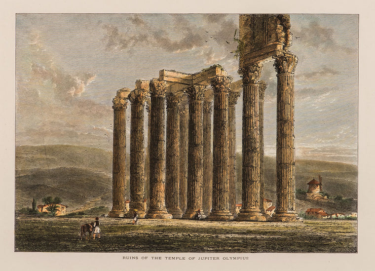 The Temple of Jupiter in Athens