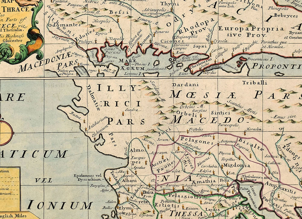 Thrace & Northern Greece | Map